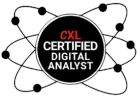 Badge: Certified in Digital Analytics by CXL