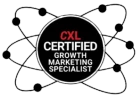 Badge: Certified in Growth Marketing by CXL
