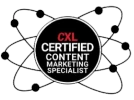 Badge: Certified in Technical Content Marketing by CXL